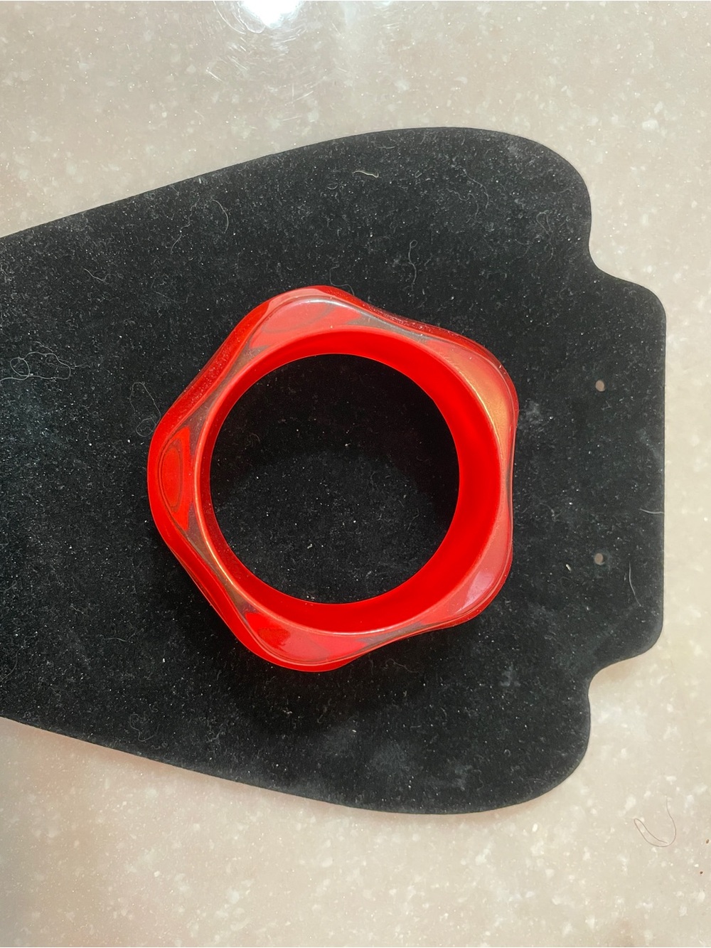 Red Women's Fashion Bangle Bracelet - Unbranded